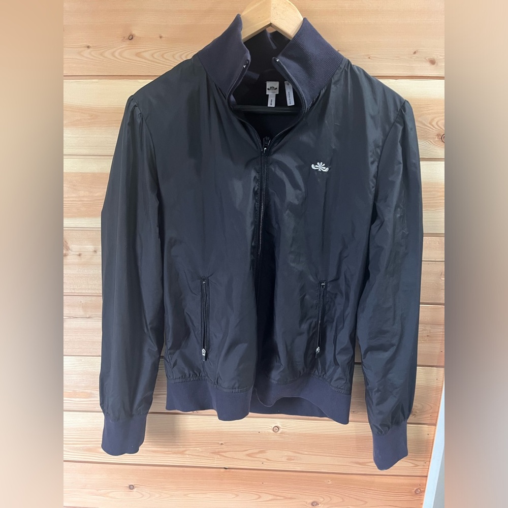 Old Navy Active Light Jacket black with navy collar and cuffs